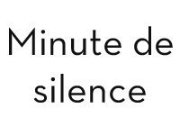 Minute de silence